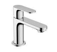Hansgrohe Mitigeur de lavabo sur pied Rebris S – CoolStart, EcoSmart, avec vidage – Chrome 72586000