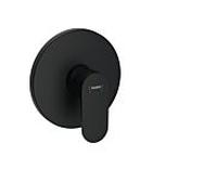 hansgrohe Rebris S hansgrohe Rebris S Mitigeur monocommandé encastré pour douche pour iBox universal, 72667670, Couleur: noir mat