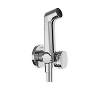 Hansgrohe - Robinet mural avec douchette de bidet, rond, chrome 29230000