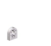 hansgrohe Cale de compensation pour barre de douche Unica´D 7 mm, 96186000,