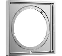 Hansgrohe, rosace d'extension E, 5 mm, chromée