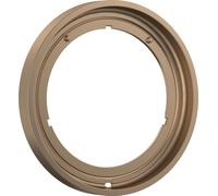 Hansgrohe, rosace d'extension S, 5 mm, finition bronze brossé