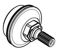 hansgrohe rosette de Axor Citterio M match0 98512000 valve Axor Citterio M