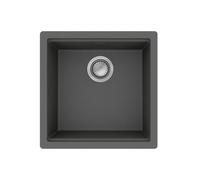 Hansgrohe hansgrohe Évier sous-plan S53 SilicaTec, 436x436mm, gris pierre Quantité:1