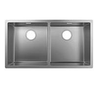 Hansgrohe Évier S71 S719-U765 acier inoxydable 76,7 x 40 cm 43430800