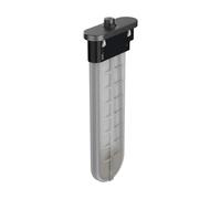 hansgrohe baignoire 28020340 ovale, pour montage sur rebord de baignoire ou de carrelage, chrome noir brossé
