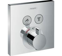 Hansgrohe Select mitigeur bain-douche encastrée avec thermostat chrome 15763000