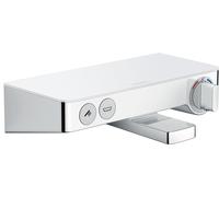 Hansgrohe Select mitigeur bain-douche murale avec thermostat chrome-blanc 13151400