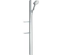 Hansgrohe Set de douche Raindance Select S 120 3 jets, barre 150 cm, porte-savon chromé