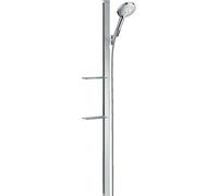 HANSGROHE Set de douche 120 3jet avec barre Uninca'E 150 cm et porte-savon chromé Raindance Select