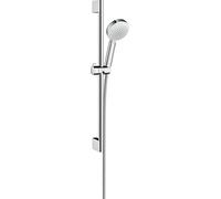 hansgrohe set de douche CROMETTA 100 VARIO barre de douche Unica'Croma 900 mm blanc/chrome