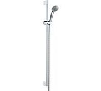 hansgrohe set de douche Crometta 85 Variojet 27762000 chromé , avec Unica douche de 90 cm Crometta