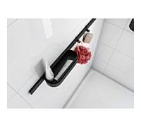 hansgrohe Set de douche WallStoris 27967670 en plastique, noir mat