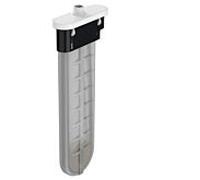 hansgrohe set de rebord de baignoire 28020700 ovale, pour installation sur rebord de baignoire ou de carrelage, blanc mat