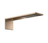hansgrohe ShowerComposition douche de tête 12592300 110x220mm, montage mural, 1jet, or rouge poli
