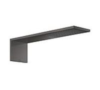 hansgrohe ShowerComposition douche de tête 12592340 110x220mm, montage mural, 1jet, chrome noir brossé