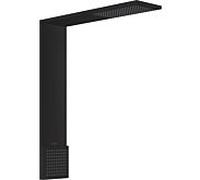 hansgrohe ShowerComposition module de douche 12593670 250x250mm, montage mural, 1jet, avec douche d'épaule, noir mat