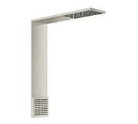 hansgrohe ShowerComposition module de douche 12593800 250x250mm, montage mural, 1jet, avec douchette d'épaule, aspect inox