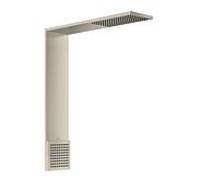 hansgrohe ShowerComposition module de douche 12593820 250x250mm, montage mural, 1jet, avec douche d'épaule, nickel brossé