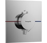 Hansgrohe Mitigeur thermostatique de douche encastré ShowerSelect Comfort E 15574000 chrome 1 sortie