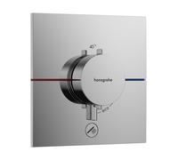 Hansgrohe Mitigeur de douche encastré ShowerSelect Comfort E 15575000 1 sortie + sortie supp. Chrome