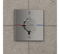 Hansgrohe ShowerSelect Comfort - Mitigeur thermostatique encastré pour 2 sorties, chrome 15572000