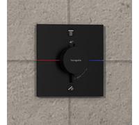 Hansgrohe Thermostat de douche ShowerSelect Comfort E 15578670 UP 2 consommateurs noir mat