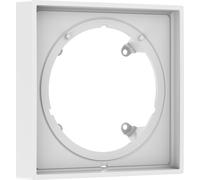 hansgrohe ShowerSelect Comfort E rosace de rallonge 22mm, 13617700, Couleur: Blanc mat