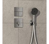 hansgrohe ShowerSelect Comfort E thermostat 15575000 encastré, pour 1 Verbraucher et une sortie supplémentaire, chromé