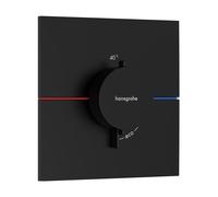 Hansgrohe mitigeur thermostatique ShowerSelect Comfort E 15574670 encastré 1 consommateur noir mat