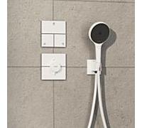 Hansgrohe Vanne d'arrêt encastrée ShowerSelect Comfort E 15573700 3 fonctions Blanc mat
