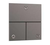 Hansgrohe ShowerSelect Comfort - Inverseur encastré, 3 sorties, noir chromé brossé 15573340