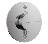 Hansgrohe ShowerSelect Comfort S mitigeur bain-douche encastrée avec thermostat chrome 15556000