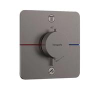 Hansgrohe Mitigeur bain-douche encastré ShowerSelect Comfort Q 2 sorties chrome noir brossé