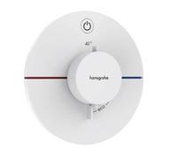 Hansgrohe ShowerSelect Comfort - Mitigeur thermostatique encastré, blanc mat 15553700