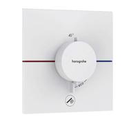 Hansgrohe ShowerSelect Comfort - Mitigeur thermostatique encastré, blanc mat 15575700