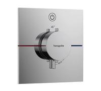 Hansgrohe ShowerSelect Comfort - Mitigeur thermostatique encastré, chrome 15571000