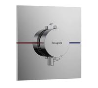 Hansgrohe Mitigeur thermostatique de douche encastré ShowerSelect Comfort E 15574000 chrome 1 sortie