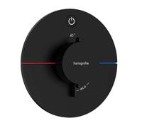 Hansgrohe Mitigeur thermostatique de douche ShowerSelect Comfort S encastré 1 sortie noir mat