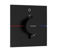 hansgrohe ShowerSelect Comfort E thermostat 15571670 UP, pour 1 consommateur, noir mat