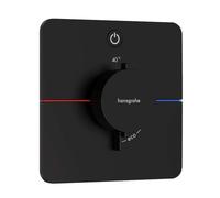 Hansgrohe ShowerSelect Comfort - Mitigeur thermostatique encastré, noir mat 15581670