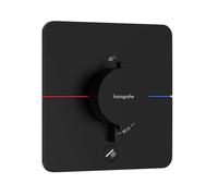 Hansgrohe Mitigeur thermostatique encastré ShowerSelect Comfort Q 1 sortie + dérivation noir mat