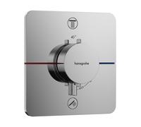 Hansgrohe ShowerSelect Comfort Q mitigeur bain-douche encastrée avec thermostat chrome 15583000