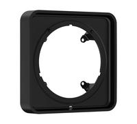 hansgrohe ShowerSelect Comfort Q rosace de rallonge 22mm, 13618670, Couleur: noir mat