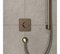 hansgrohe ShowerSelect Comfort Q thermostat 15581140 UP, pour 1 consommateur, bronze brossé