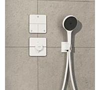 hansgrohe ShowerSelect Comfort Q valve 15587700 UP, pour 3 consommateurs, blanc mat