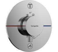 Hansgrohe ShowerSelect Comfort S mitigeur bain-douche encastrée avec thermostat chrome 15554000