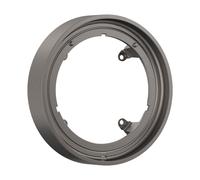 hansgrohe ShowerSelect Comfort S rosace de rallonge 22mm, 13624340, Couleur: Chrome noir brossé