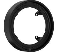 hansgrohe ShowerSelect Comfort S rosace de rallonge 22mm, 13624670, Couleur: noir mat