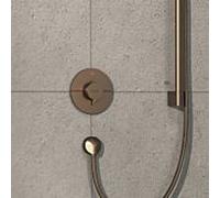 hansgrohe ShowerSelect Comfort S thermostat 15553140 UP, pour 1 consommateur, bronze brossé